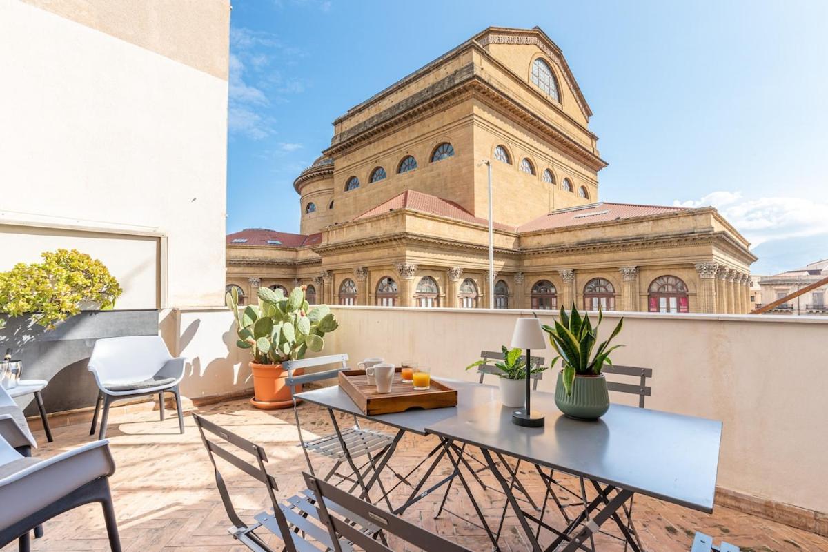 La Terrazza Sul Massimo Apartment ปาแลร์โม ภายนอก รูปภาพ