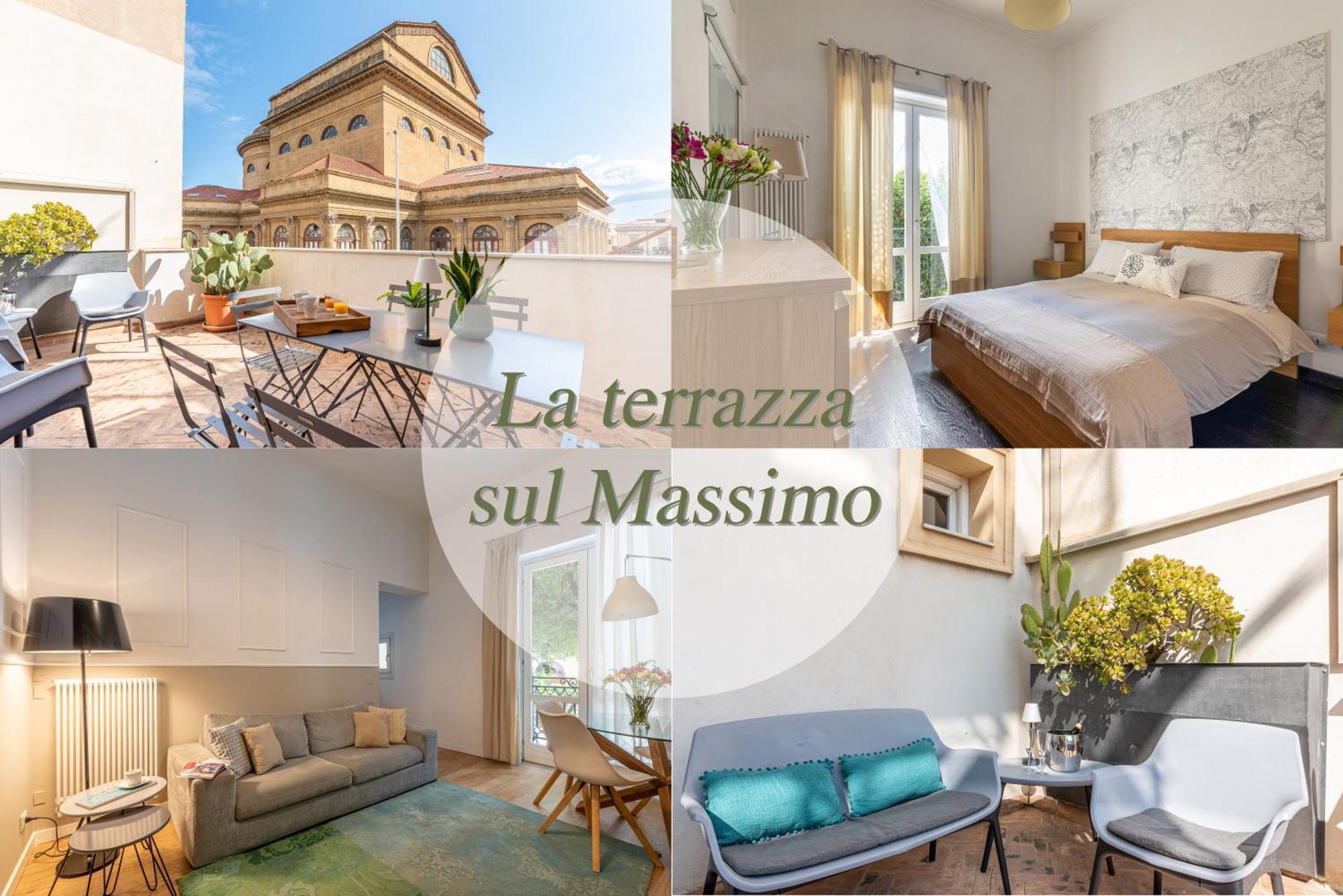 La Terrazza Sul Massimo Apartment ปาแลร์โม ภายนอก รูปภาพ